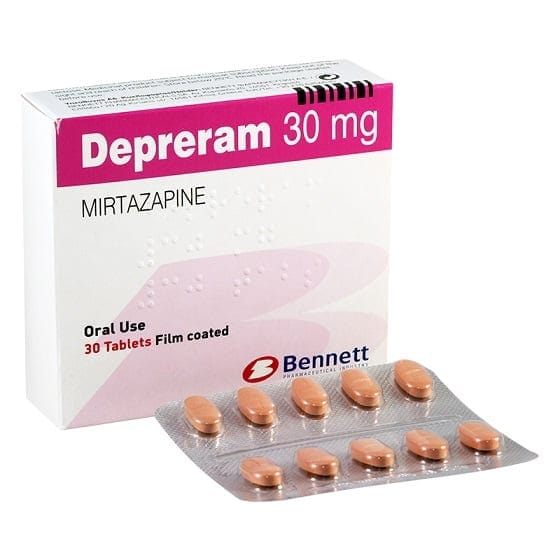 DEPRERAM (MIRTAZAPINE)